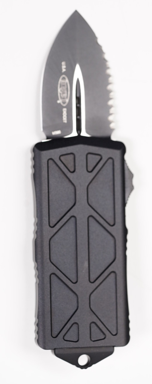 Microtech 157-3T Exocet Black P/S, BLK Handles