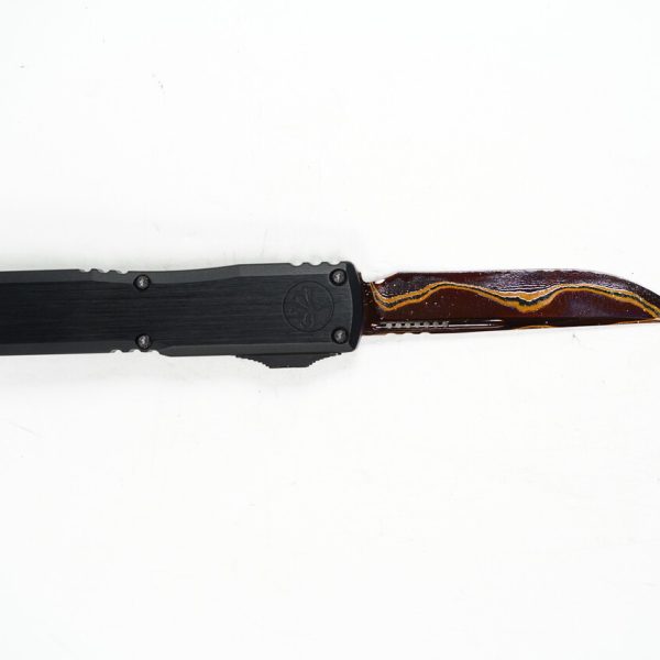 Microtech Ultratech GEN III Blued Coppermai Damascus