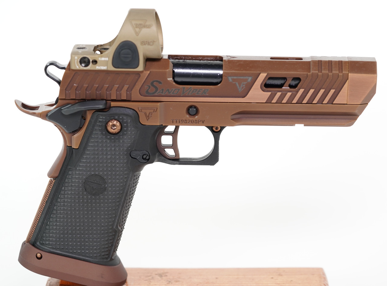 Taran Tactical Sand Viper SOLID w/ SRO Limited 9mm - Image 2
