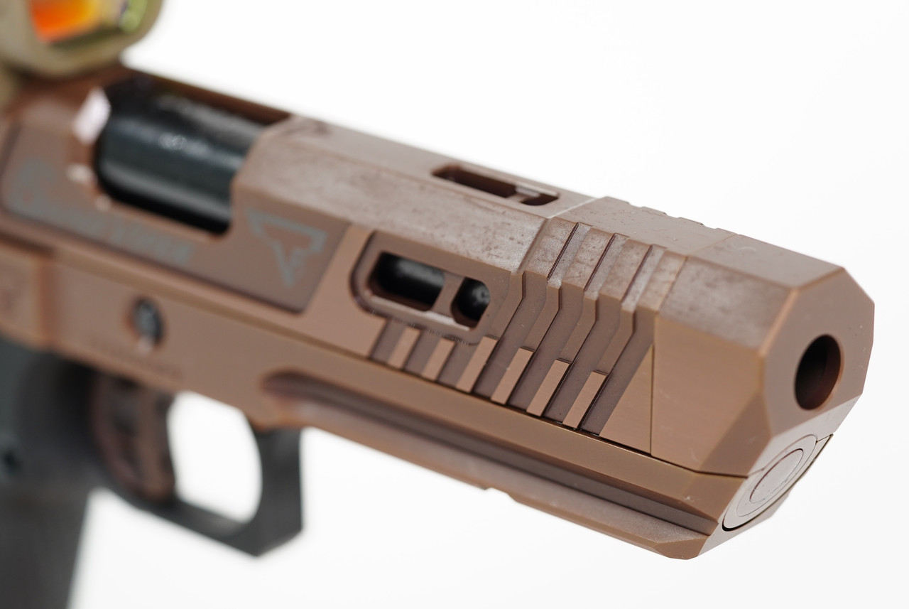 Taran Tactical Sand Viper SOLID w/ SRO Limited 9mm - Image 8