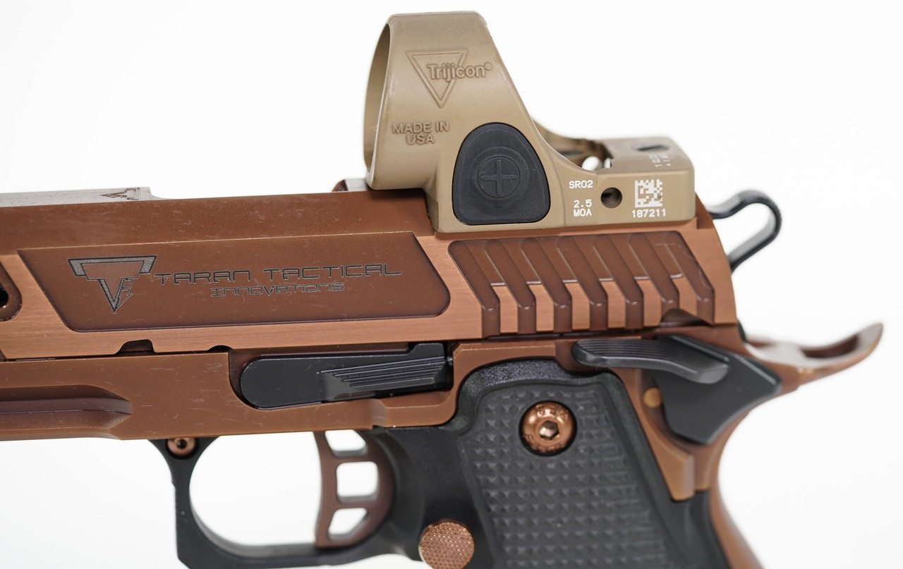 Taran Tactical Sand Viper SOLID w/ SRO Limited 9mm - Image 10