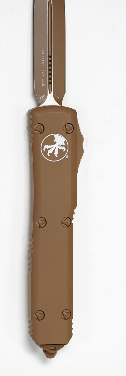 Microtech 122-1CTA Ultratech Tan Cerakote Double Edge Dagger - Image 4