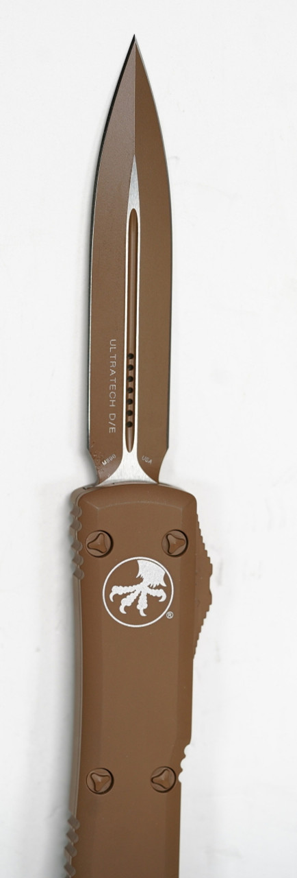 Microtech 122-1CTA Ultratech Tan Cerakote Double Edge Dagger - Image 3