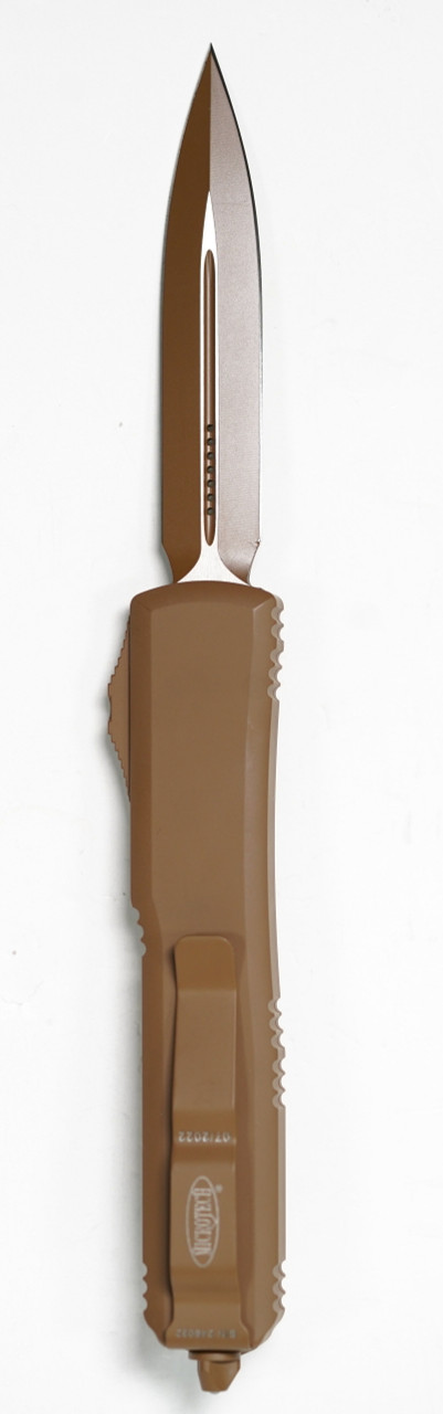 Microtech 122-1CTA Ultratech Tan Cerakote Double Edge Dagger - Image 2