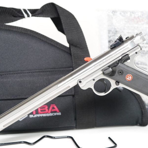 TBA Suppressors Sicario Bright SS Suppressed Ruger Mark II