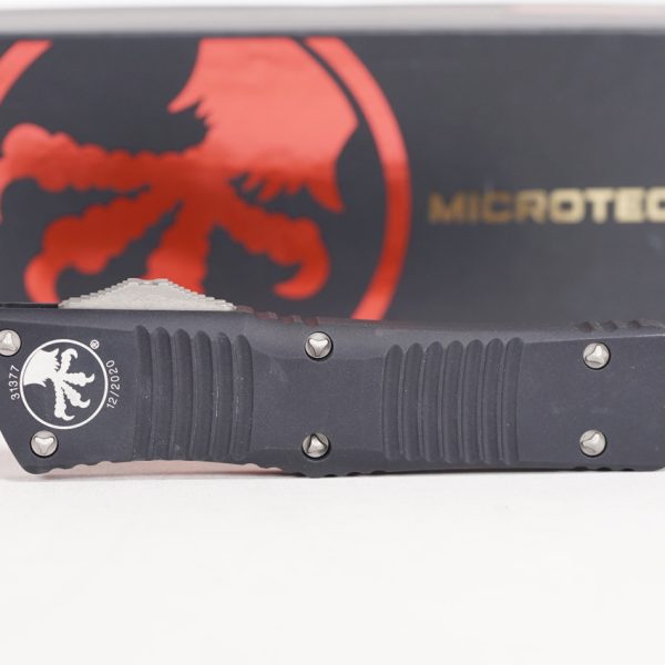 Microtech 142-10AP Combat Troodon Apocalyptic, Black Handle