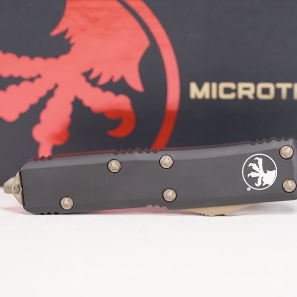 Microtech 231-13AP UTX-85 Apocalyptic Bronze, Black Handles