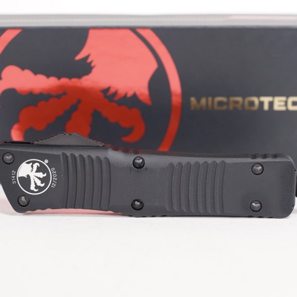 Microtech 142-3T Combat Troodon Tactical Black, Black Handle