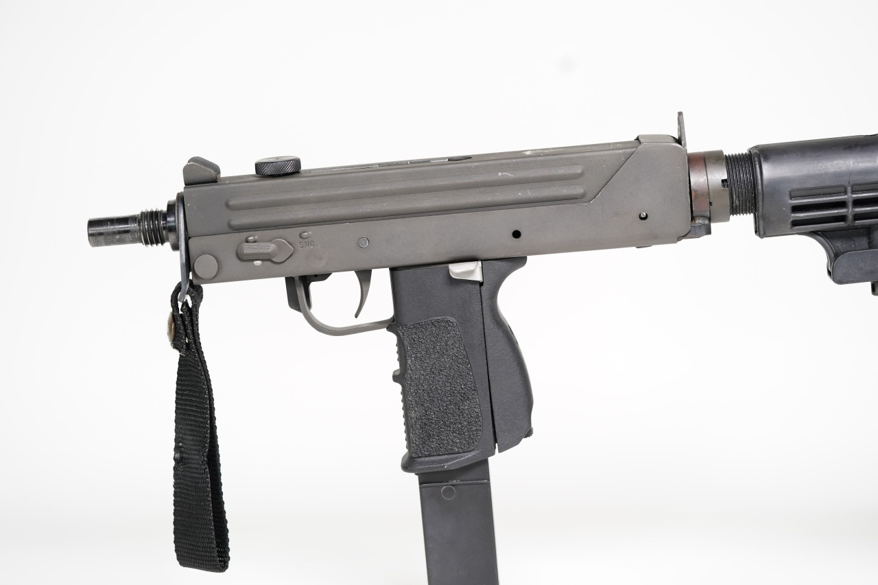 SWD INC M-11 9mm with AR-15 Buttstock and upgraded magwell - Image 3