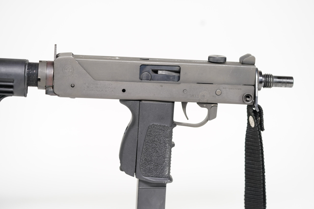 SWD INC M-11 9mm with AR-15 Buttstock and upgraded magwell - Image 5