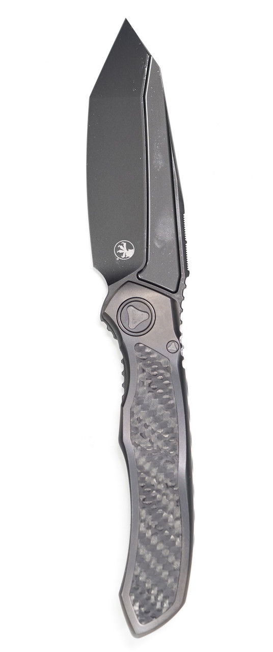 Microtech 191C-1DLCTCFITI Anax T/E DLC Titanium Handle