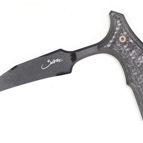 Microtech 218-1DLCCFS Bee-Push Dagger DLC CF Handles