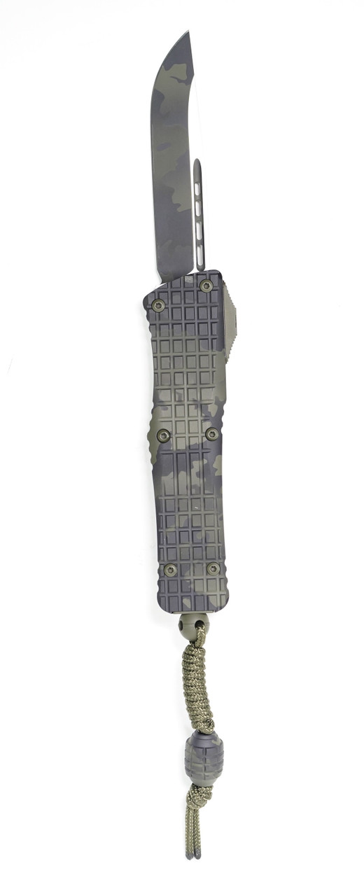 Microtech 143-1FROCGS Combat Troodon S/E Frag Olive Camo