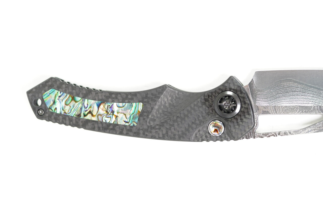 Heretic Pariah Manual Vegas Forge Wood Grain Damascus - Image 7