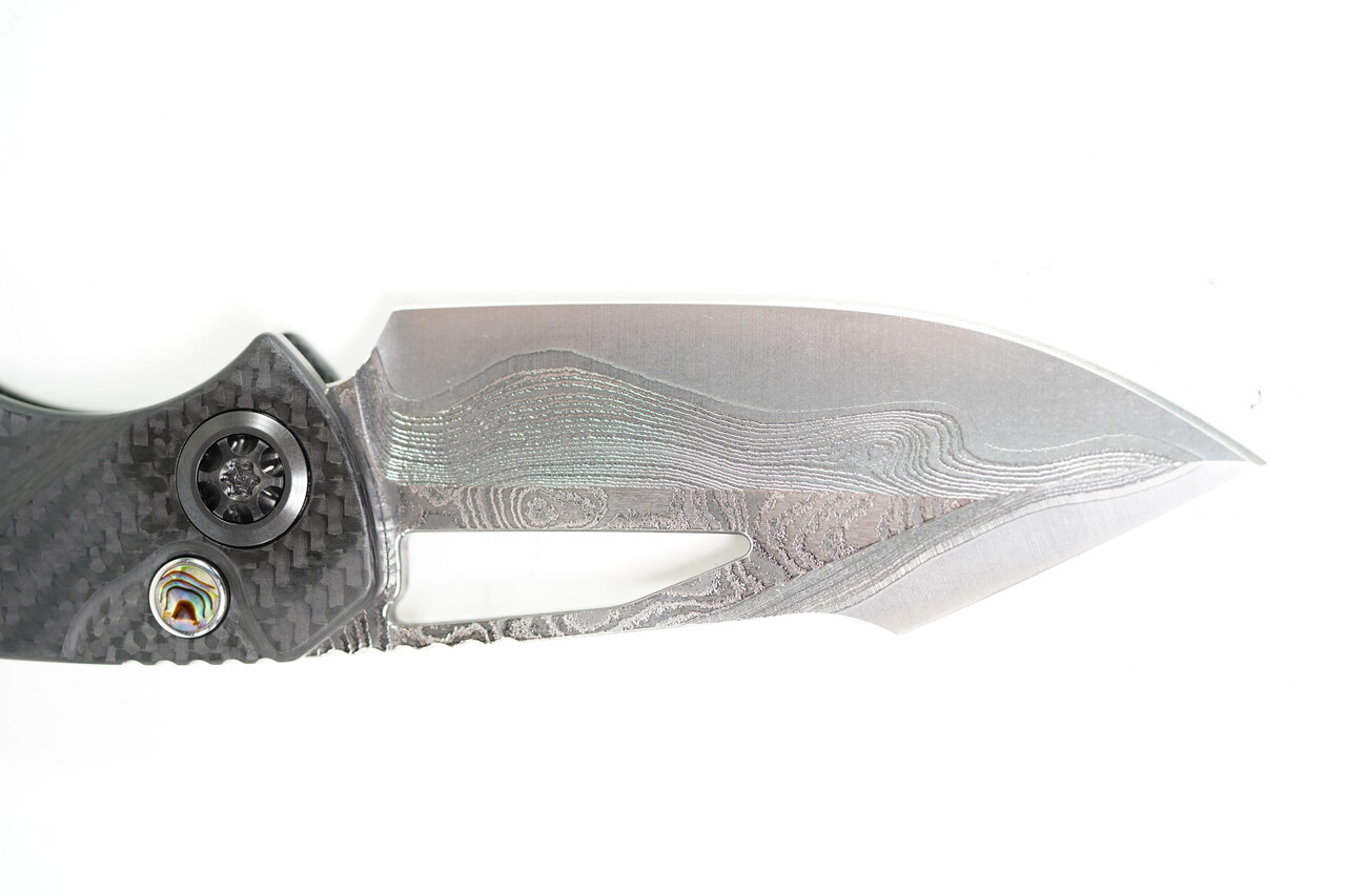 Heretic Pariah Manual Vegas Forge Wood Grain Damascus - Image 6