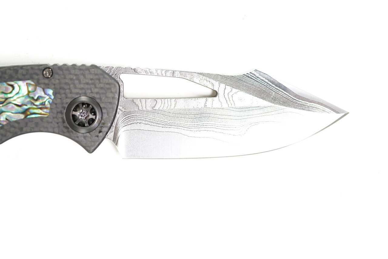 Heretic Pariah Manual Vegas Forge Wood Grain Damascus - Image 3