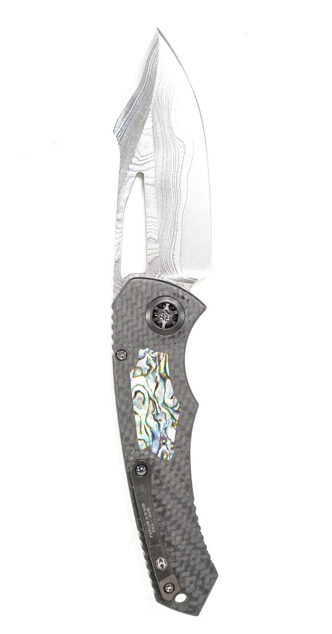 Heretic Pariah Manual Vegas Forge Wood Grain Damascus - Image 2