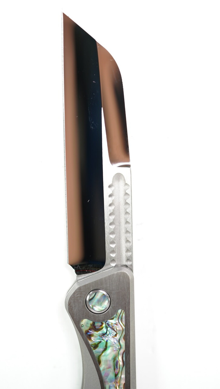 Heretic Jinn Mirror Polish w/ Abalone Inlay - Image 5