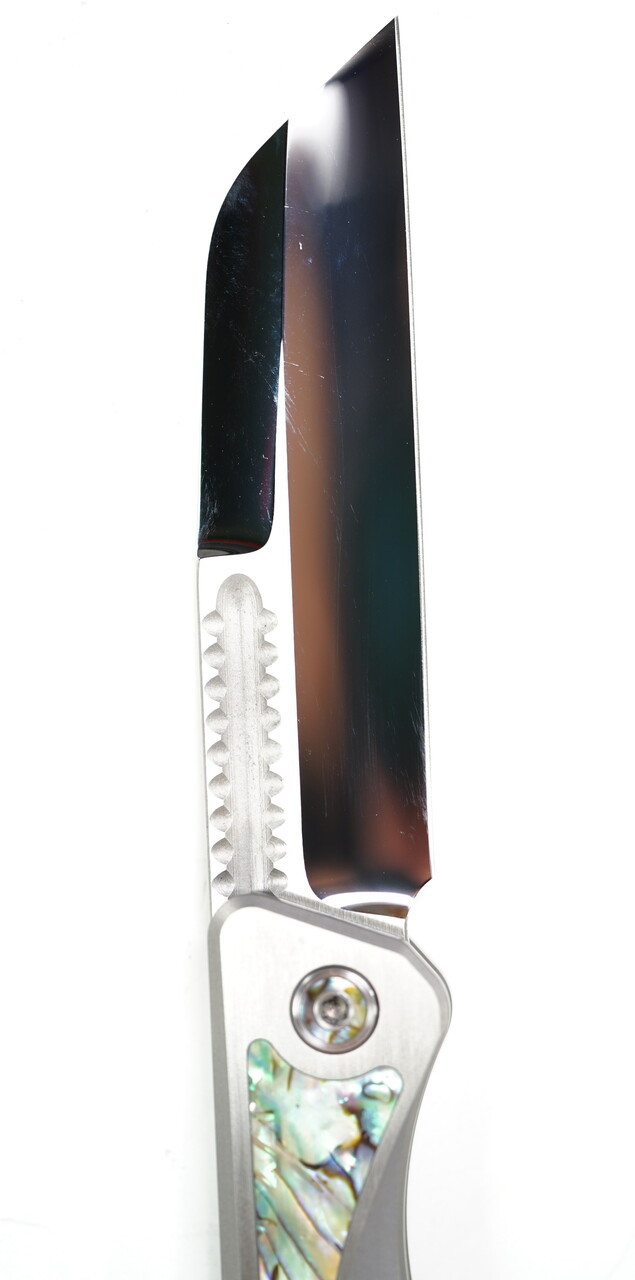 Heretic Jinn Mirror Polish w/ Abalone Inlay - Image 4