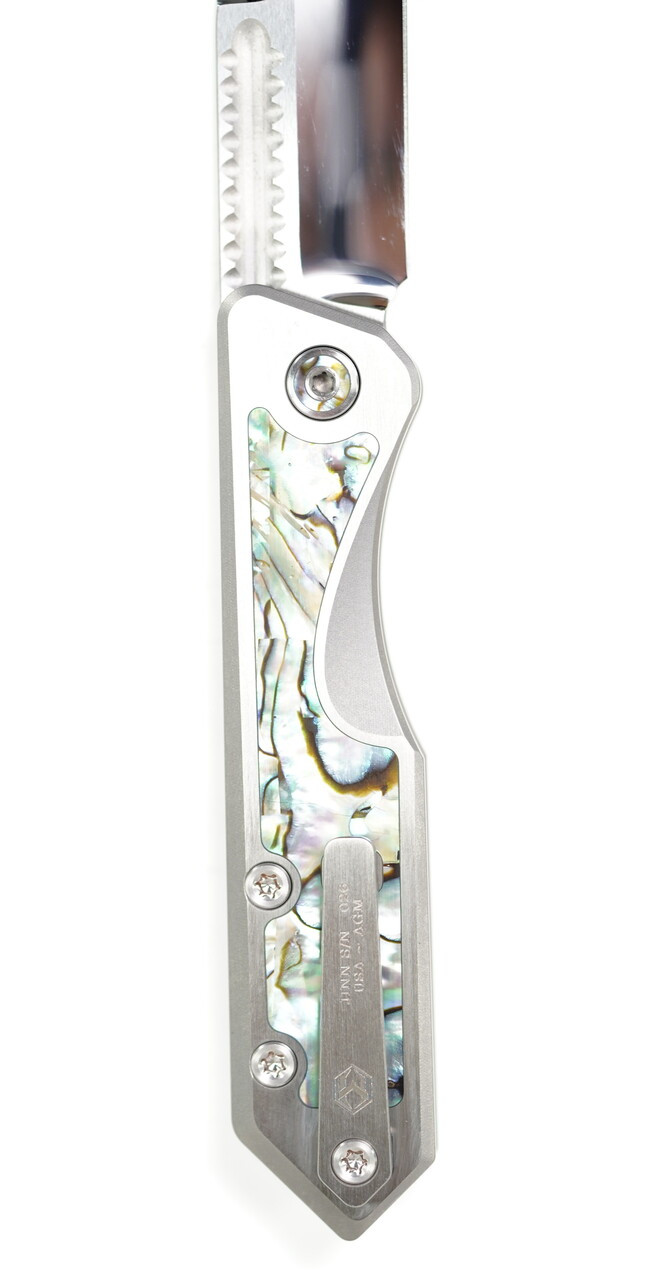 Heretic Jinn Mirror Polish w/ Abalone Inlay - Image 6