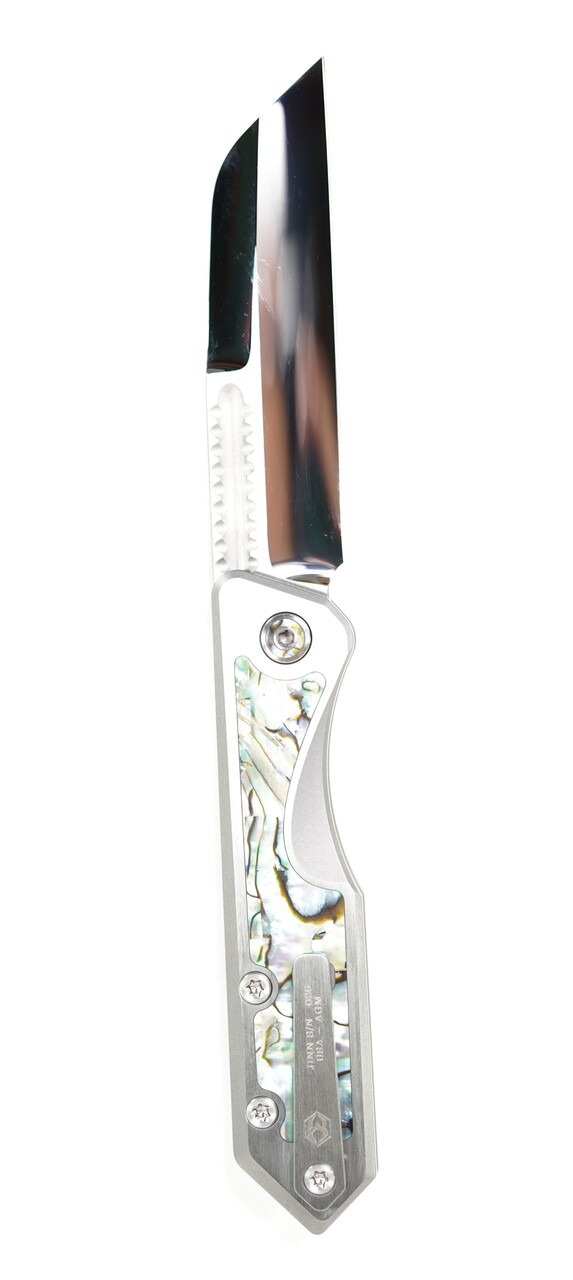 Heretic Jinn Mirror Polish w/ Abalone Inlay - Image 2