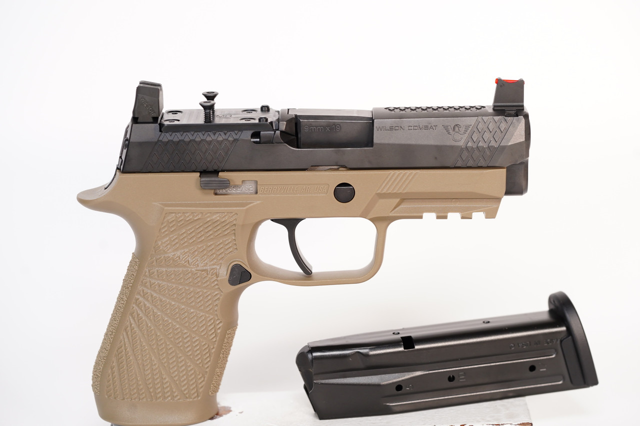 Wilson Combat SIG SAUER P320 Carry - w/Action Tune & Optic Cut Free S&H - Image 2