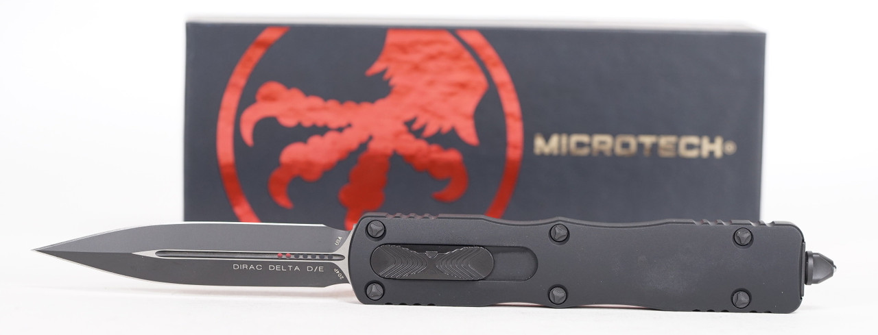 Microtech 227-1T Dirac Delta Tactical, Black Handles
