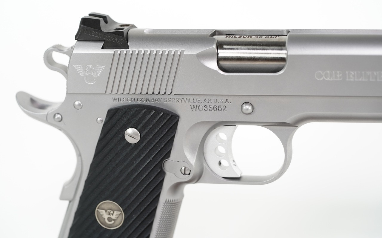 Wilson Combat CQB Elite Stainless Steel 5".45 ACP Free S&H - Image 10