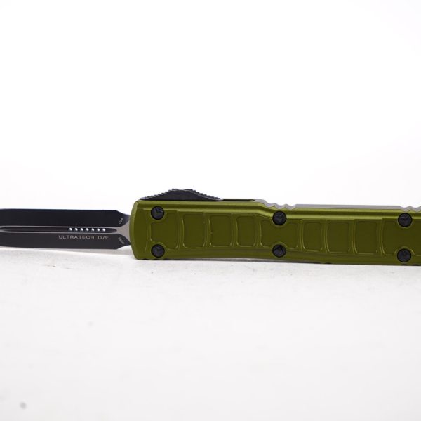 Microtech 122II-1ODS Ultratech Signature Black, OD Green