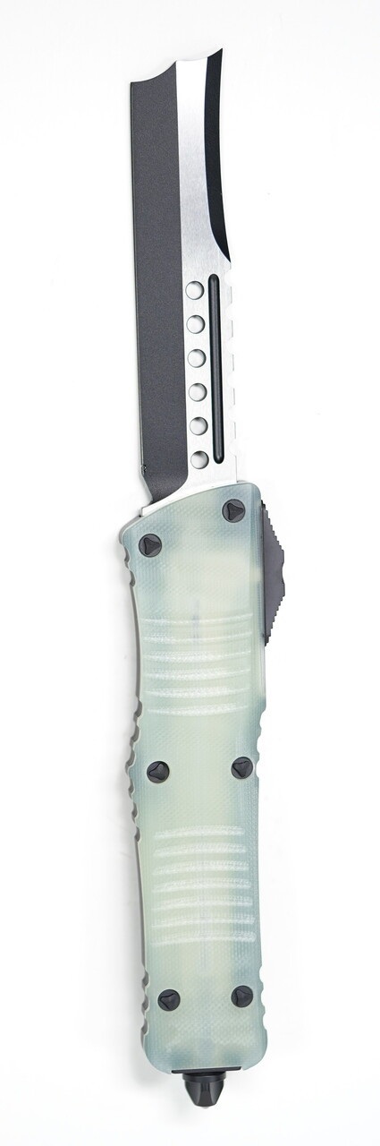 Microtech 219R-1GTJGS Combat Hell Hound RAZOR Jade Green