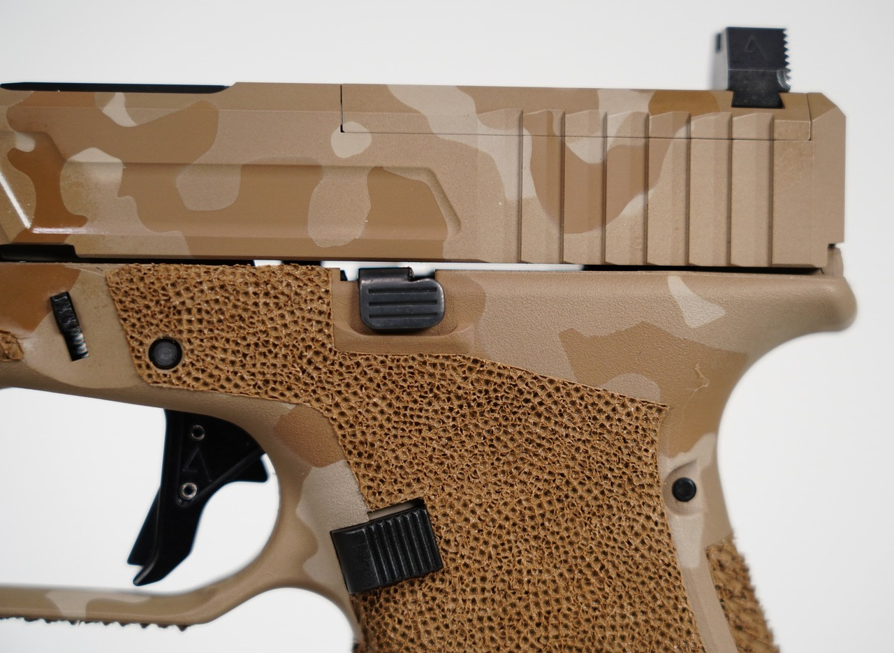 Agency Arms Glock 19X Flecktarn Desert Camo 9mm - Image 20