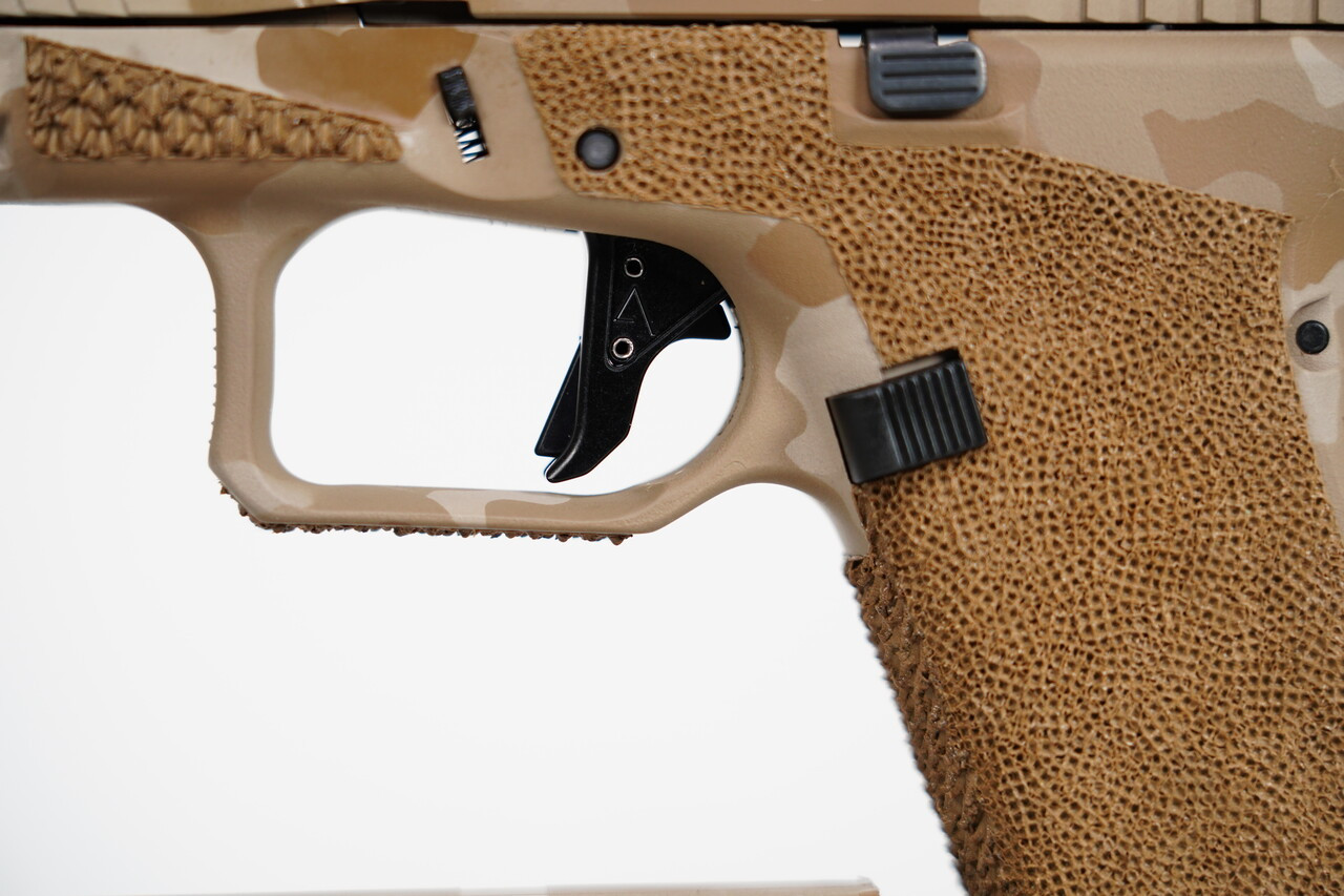 Agency Arms Glock 19X Flecktarn Desert Camo 9mm - Image 25