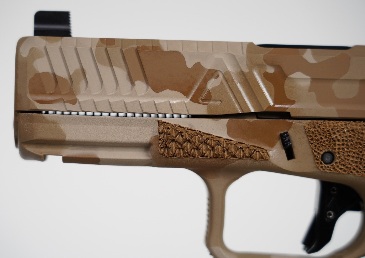 Agency Arms Glock 19X Flecktarn Desert Camo 9mm - Image 15