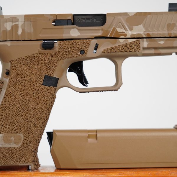 Agency Arms Glock 19X Flecktarn Desert Camo 9mm