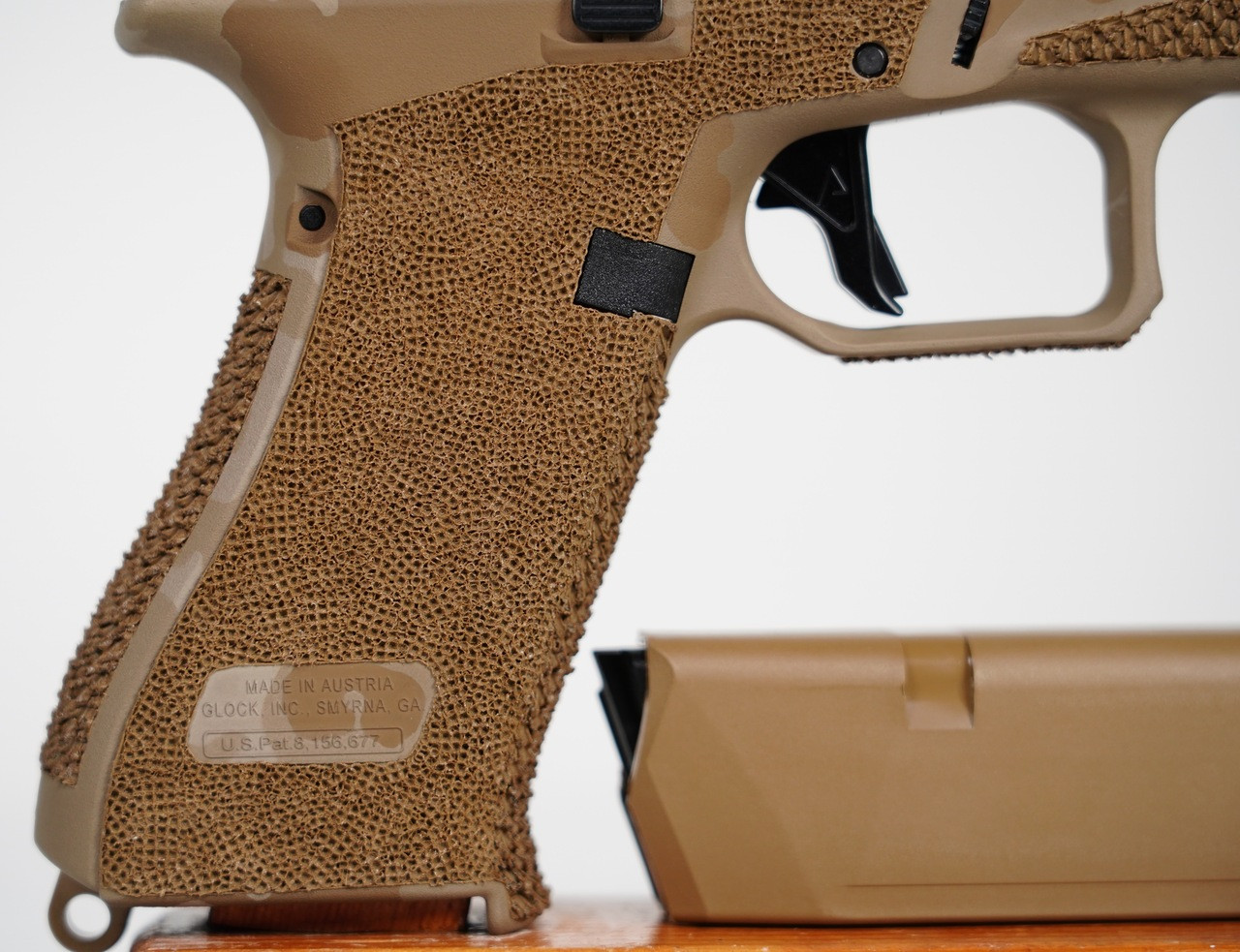 Agency Arms Glock 19X Flecktarn Desert Camo 9mm - Image 24