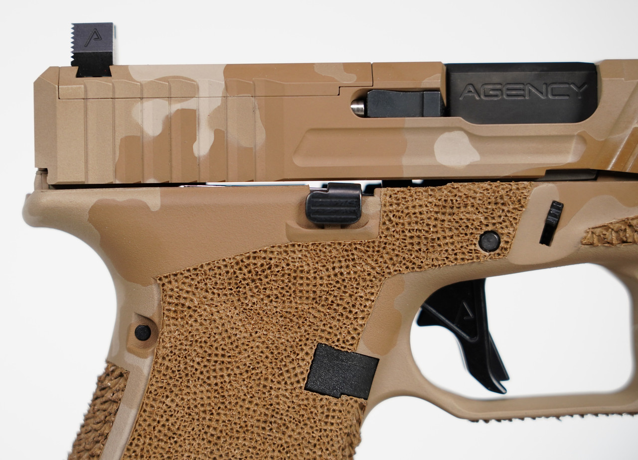 Agency Arms Glock 19X Flecktarn Desert Camo 9mm - Image 22