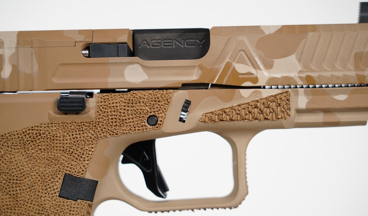 Agency Arms Glock 19X Flecktarn Desert Camo 9mm - Image 19
