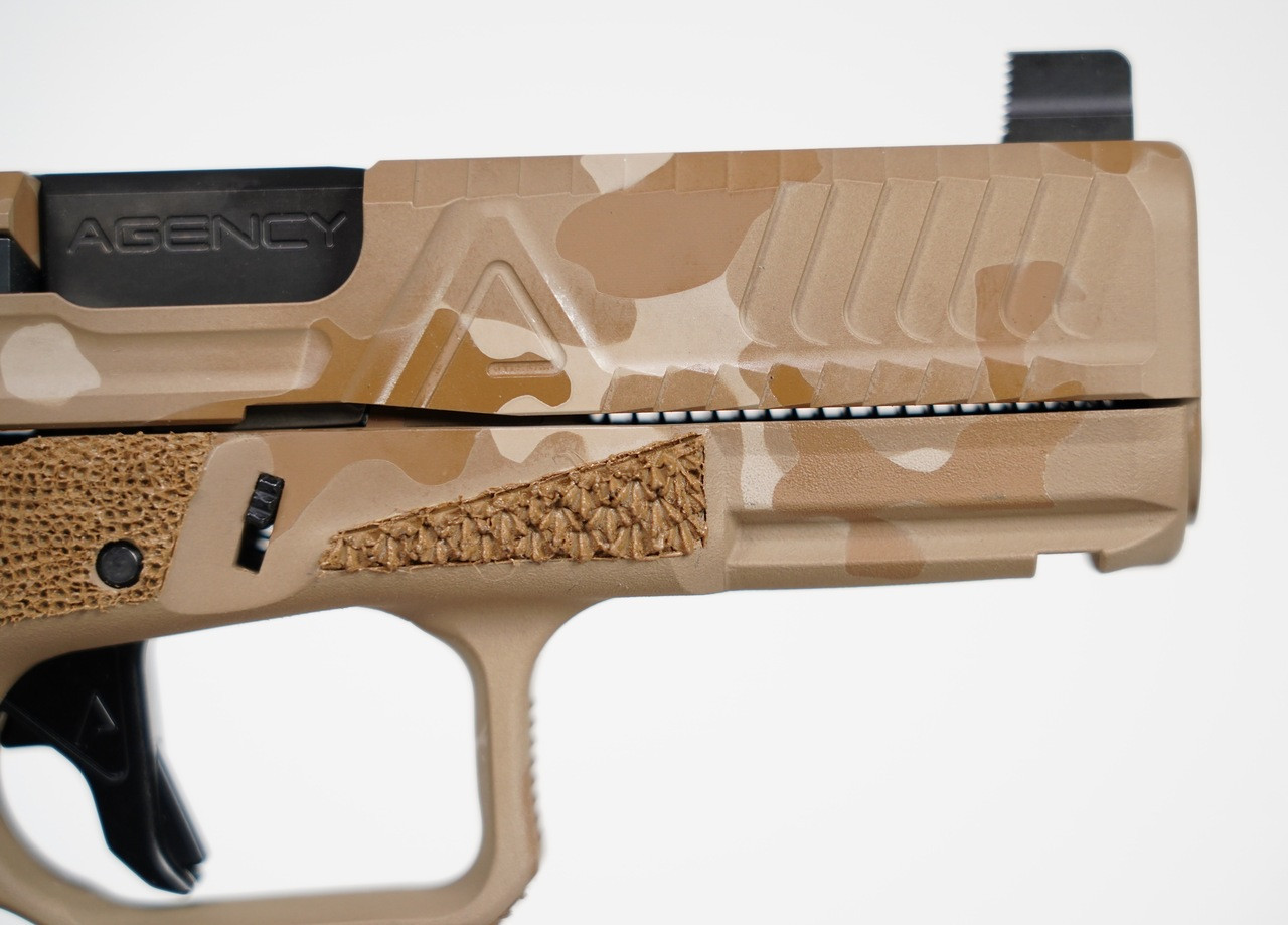 Agency Arms Glock 19X Flecktarn Desert Camo 9mm - Image 14