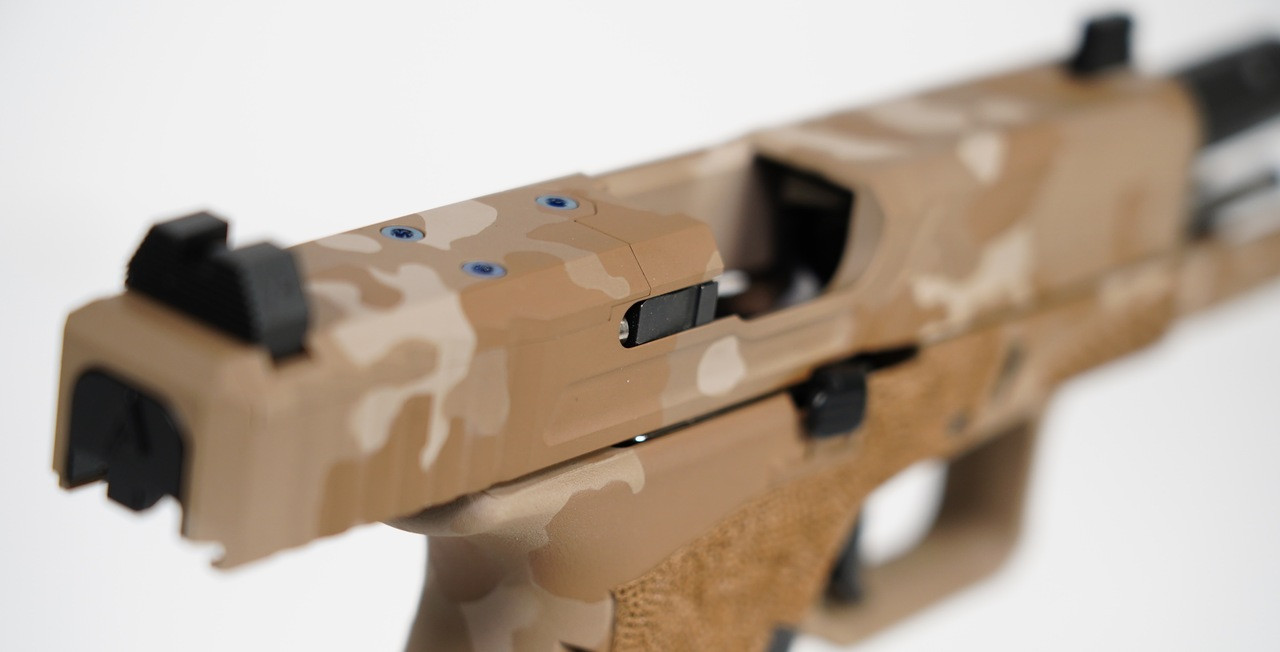 Agency Arms Glock 19X Flecktarn Desert Camo 9mm - Image 16