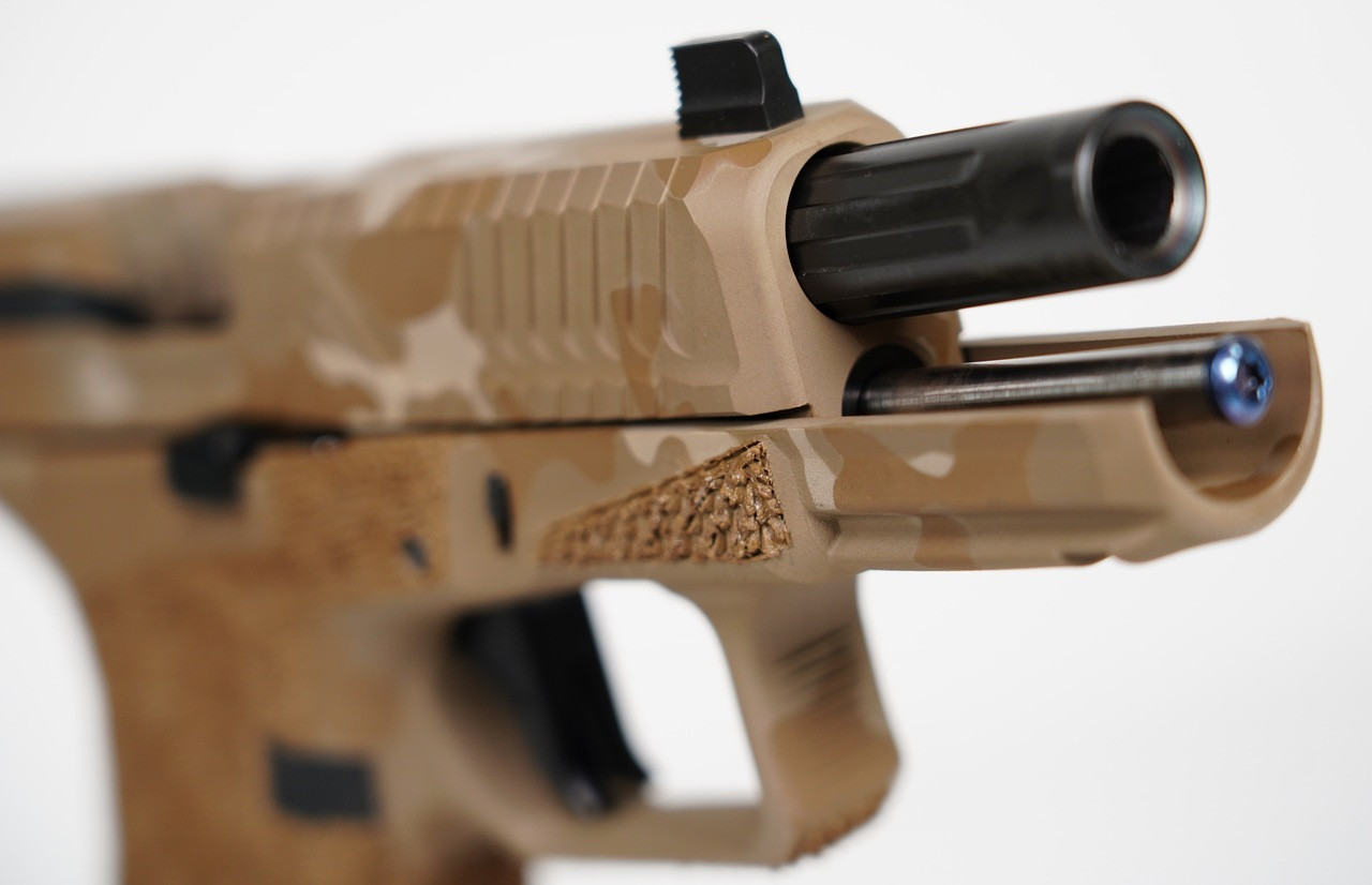 Agency Arms Glock 19X Flecktarn Desert Camo 9mm - Image 5