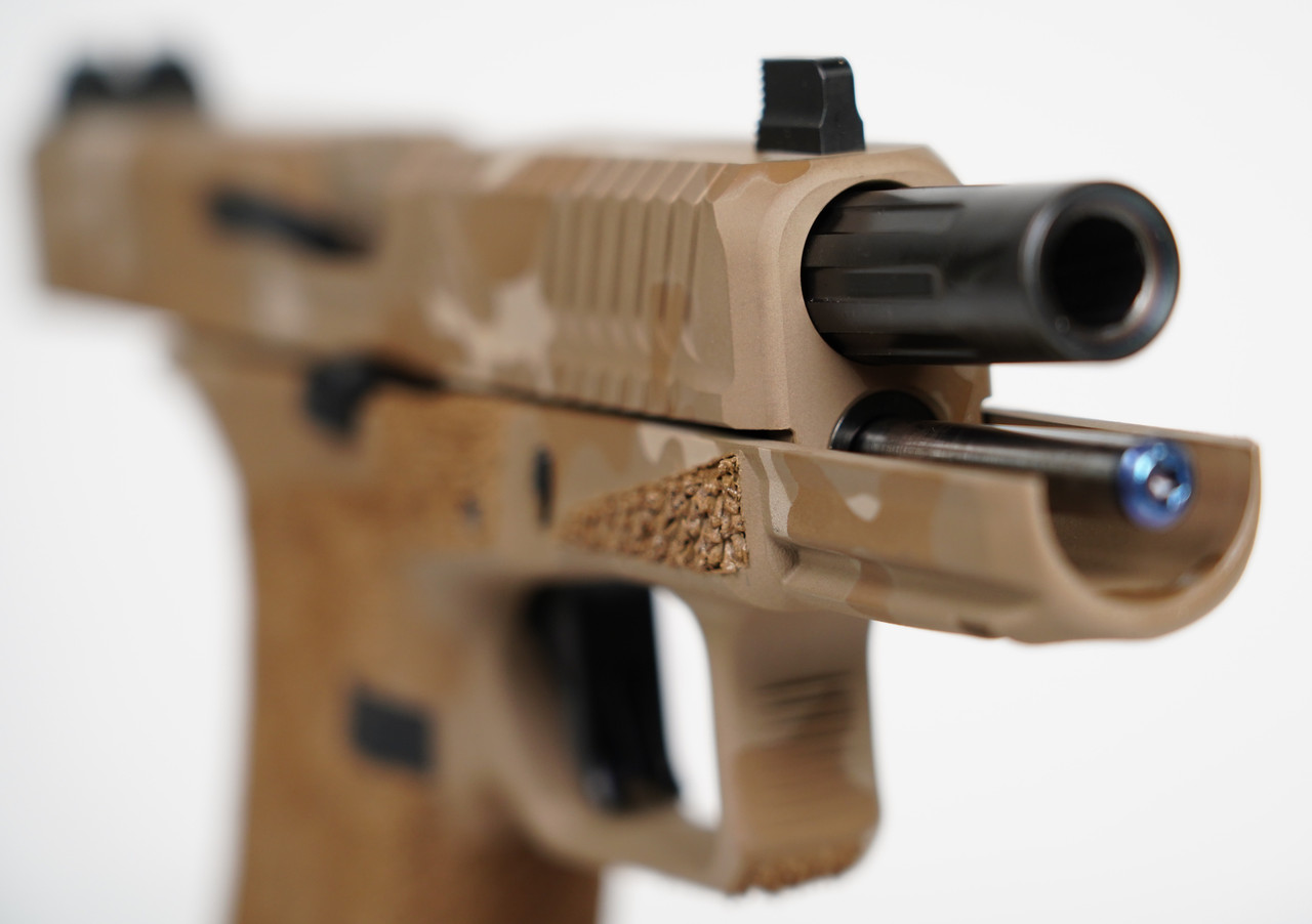 Agency Arms Glock 19X Flecktarn Desert Camo 9mm - Image 3