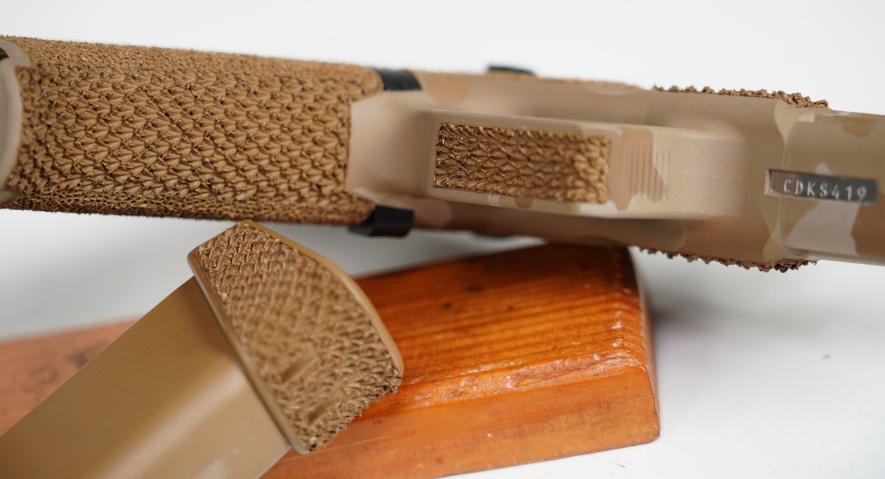 Agency Arms Glock 19X Flecktarn Desert Camo 9mm - Image 12