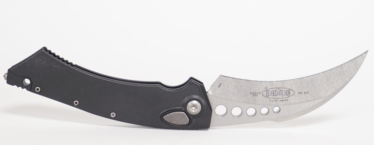 Microtech 166S-10 Hawk Stonewashed Karambit