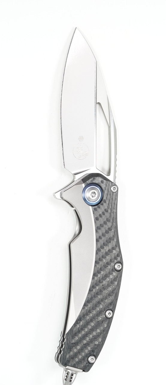 Microtech 165C-7CFTI Matrix Bead Blast w/ Carbon Fiber - Image 2