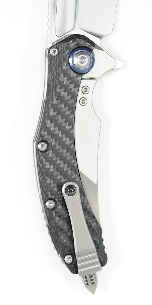 Microtech 165C-7CFTI Matrix Bead Blast w/ Carbon Fiber - Image 6