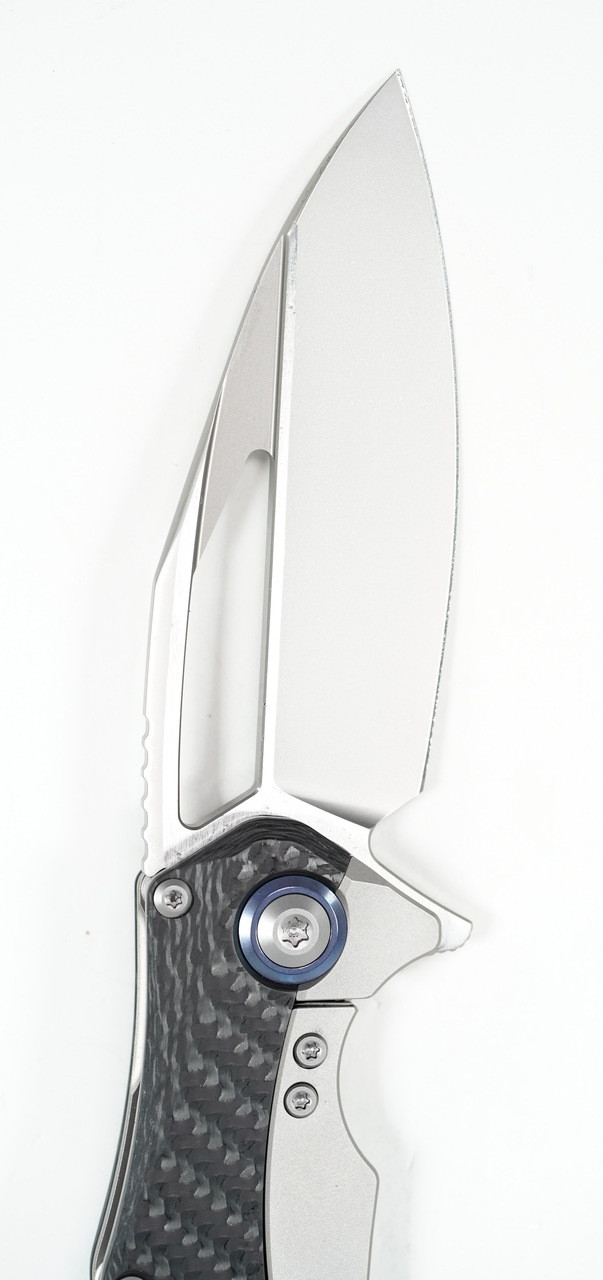 Microtech 165C-7CFTI Matrix Bead Blast w/ Carbon Fiber - Image 4