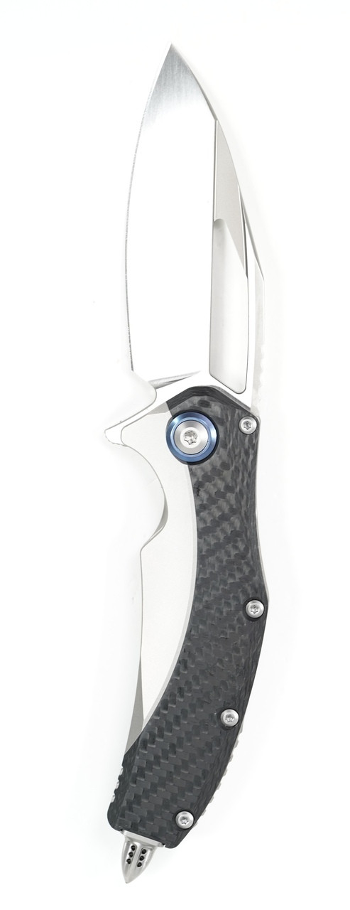 Microtech 165C-4CFTI Matrix Hand Rubbed Satin w/Carbon Fiber