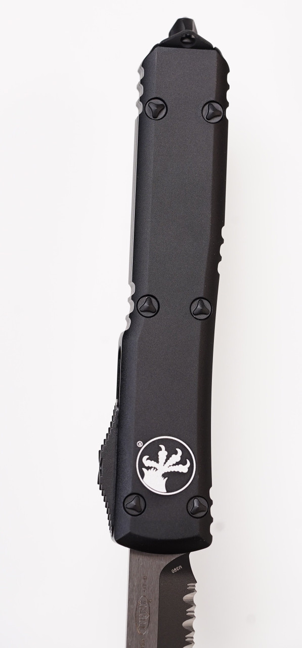Microtech 120-2T Ultratech Tactical BLK, BLK Aluminum Handle - Image 7
