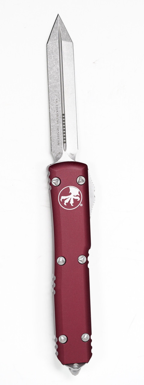 Microtech 223-10MR Spartan Ultratech STW, Merlot Handle