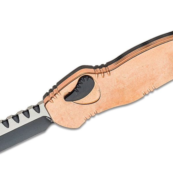 Heretic Hydra TE Two-Tone Black Tanto, Copper Top